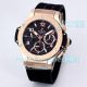 Replica Hublot Big Bang Black Chronograph Rose Gold Watch 44mm - Swiss 4100 (2)_th.jpg